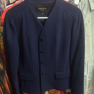 Lafayette 148 New York Men's Navy Blazer